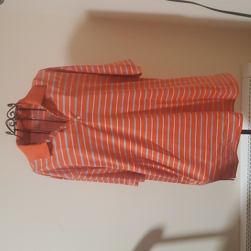 Walter Hagen men's stripped shirt size L